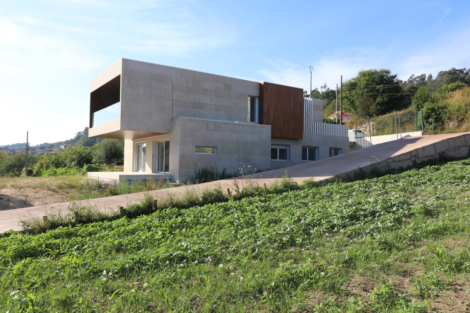 Vivienda Unifamiliar en Vigo diseñada por nam arquitectos. Estudio de arquitectura. Proyecto vivienda.