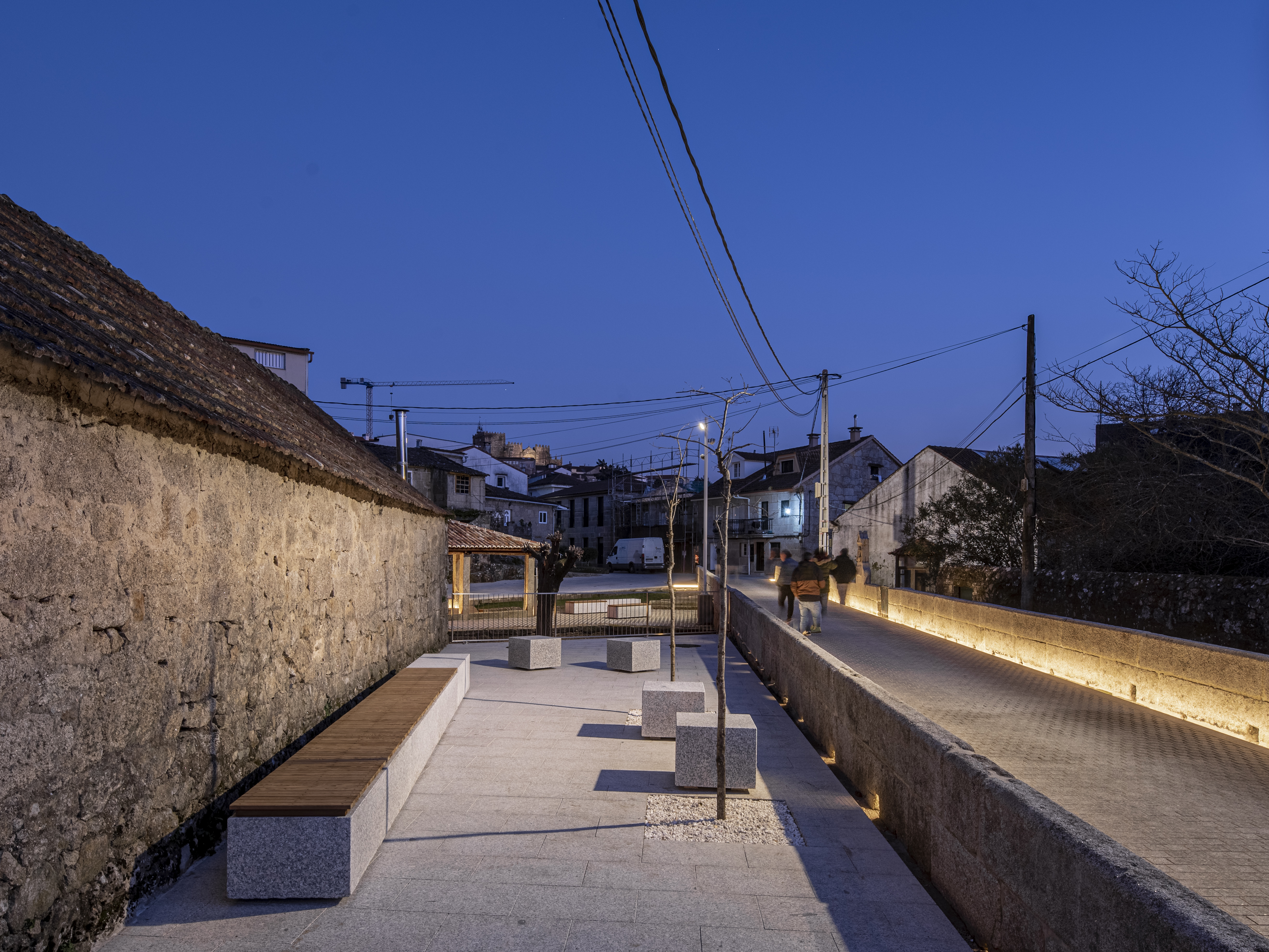 Urbanismo Tui recuperación entorno lavadero Riomiños arquitectura namarquitectos